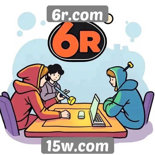 Como a comunidade interage no site 6r.com